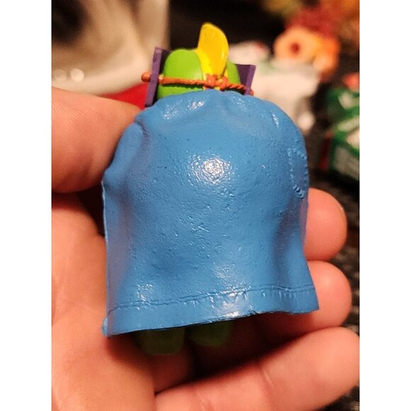 VTG Franklin the Turtle Knight W Blue Cape Toy PVC Figure Figurine 3" RARE READ - Picture 8 of 12